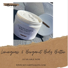 Load image into Gallery viewer, Lemongrass and Bergamot Body Butter
